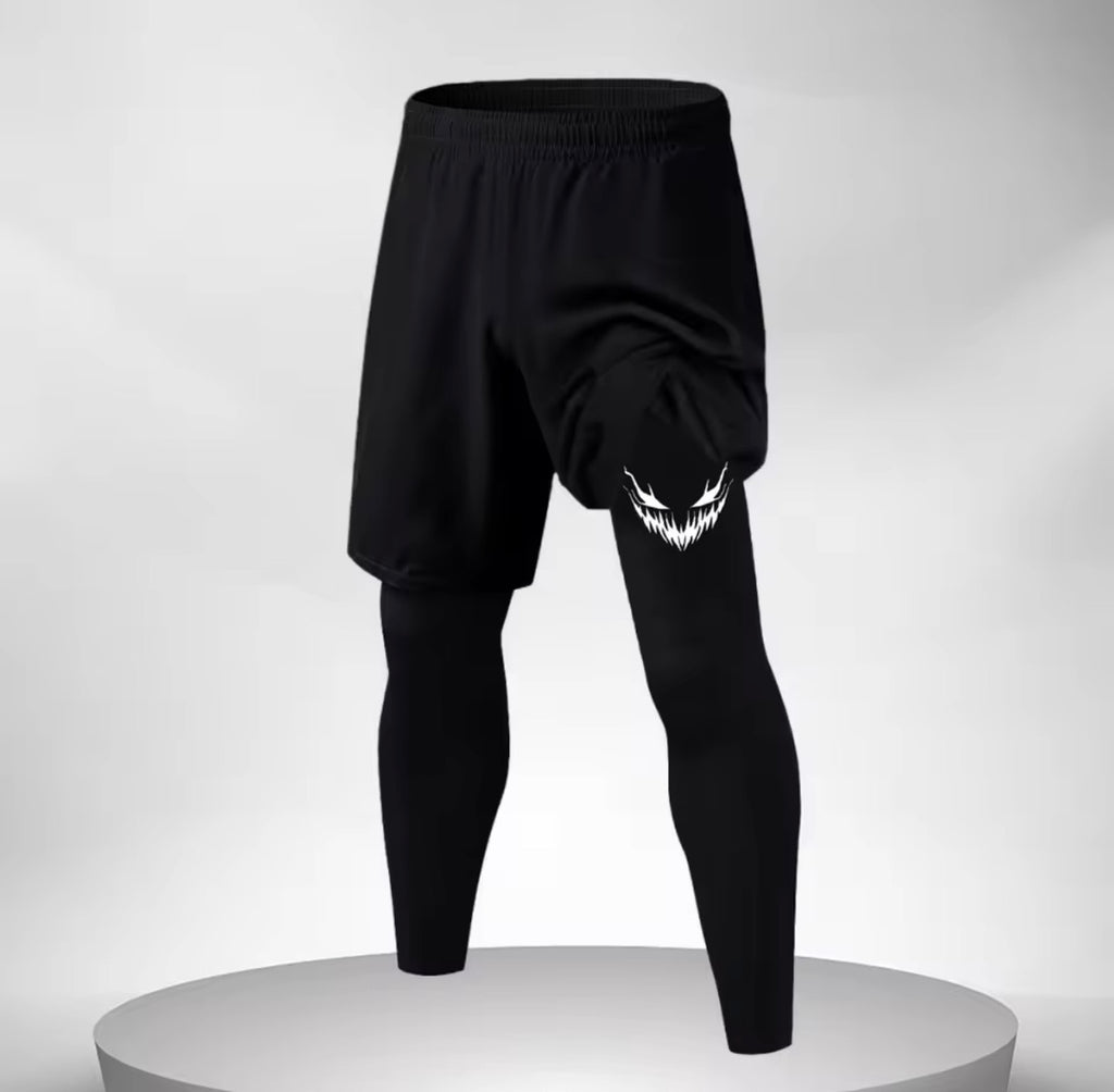 Fitness Training Pants Men's Running Compression Pants Quick Dry Gym Workout Leggings Male Sport Bottom