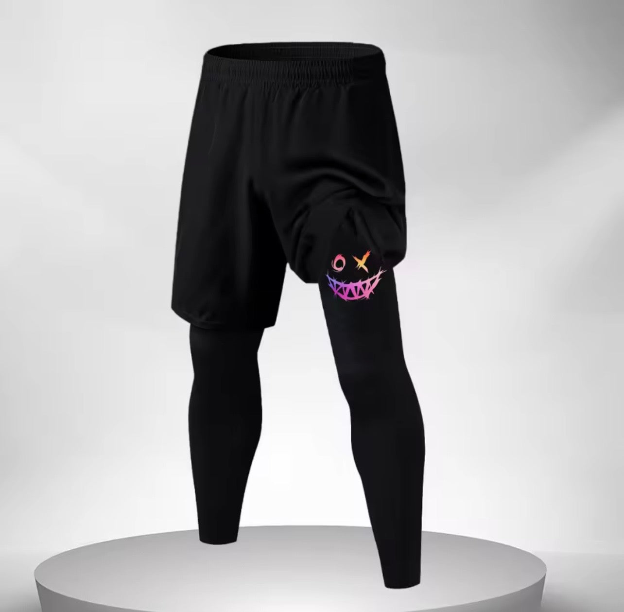 Fitness Training Pants Men's Running Compression Pants Quick Dry Gym Workout Leggings Male Sport Bottom